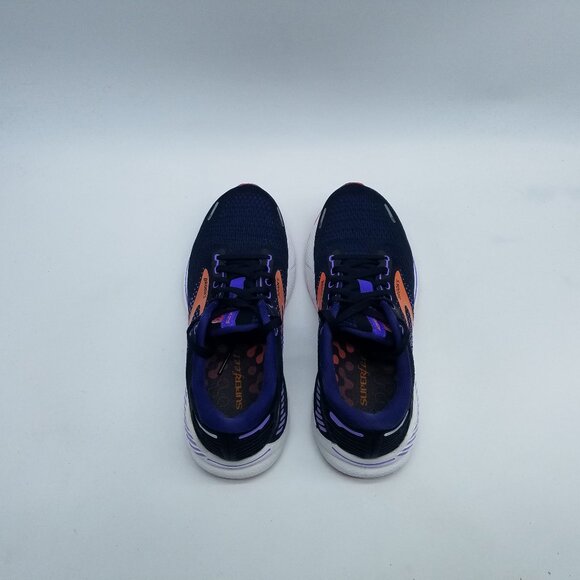 Brooks Adrenaline GTS 22 Women's Size 7 B (Medium) Running Shoes Navy Blue - Picture 4 of 14